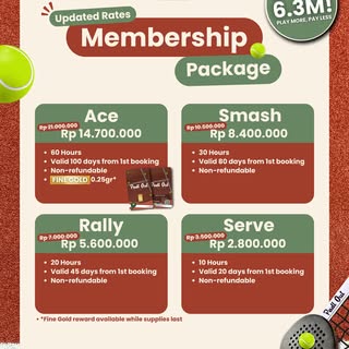 Materi membership Padl Out